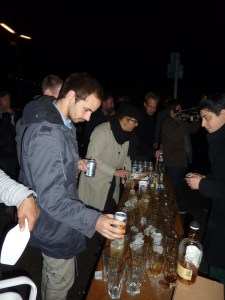 It is dark and will become stormy